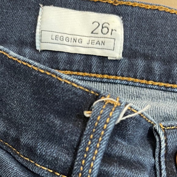 GAP Womens Jeans Size 26r Blue Skinny Legging Jean Denim - Picture 5 of 8